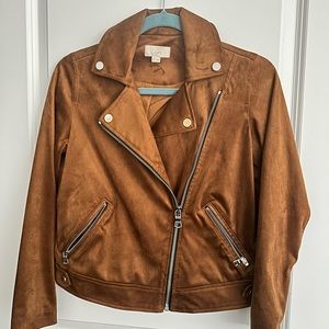 LOFT Faux Suede Jacket